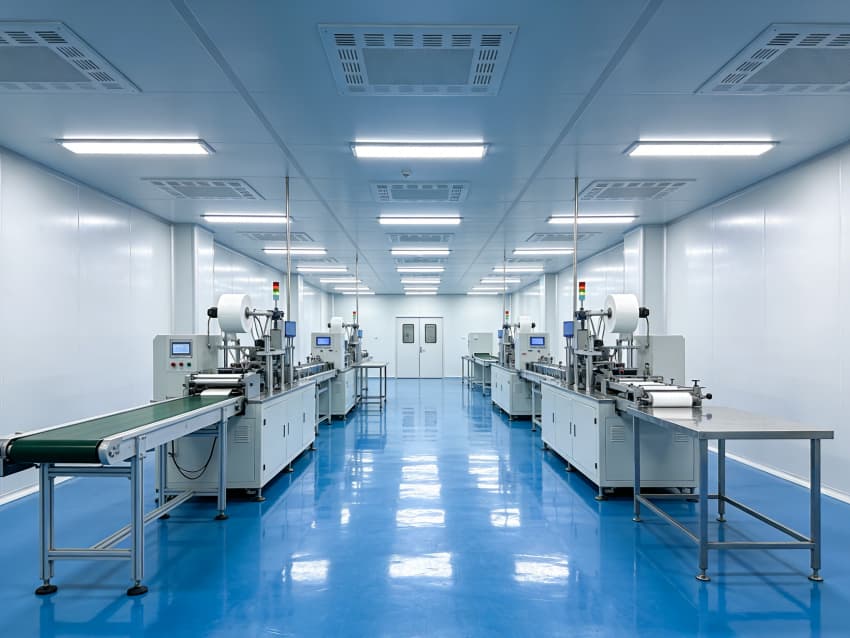 安徽十萬(wàn)級(jí)醫(yī)用敷料廠房?jī)艋b修方案