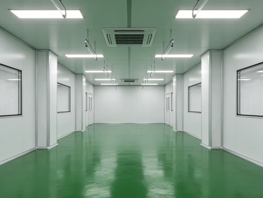蚌埠航天航空零件生產(chǎn)車間凈化裝修工程