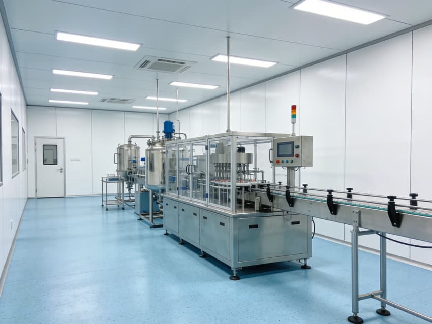 蚌埠酶制劑微生物廠房萬(wàn)級(jí)凈化裝修方案